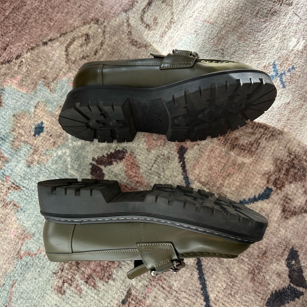 Marc Fisher Green Loafers - Picture 2 of 6